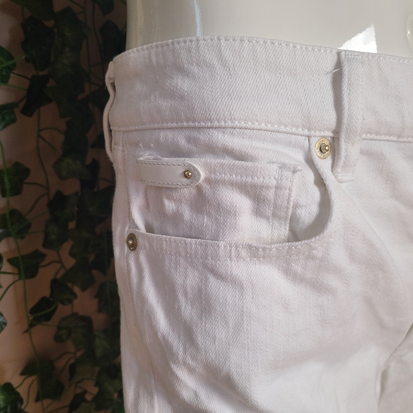 Ralph Lauren Purple Label Women's White Cotton Matchstick 400 Jeans size  29 - Picture 11 of 16